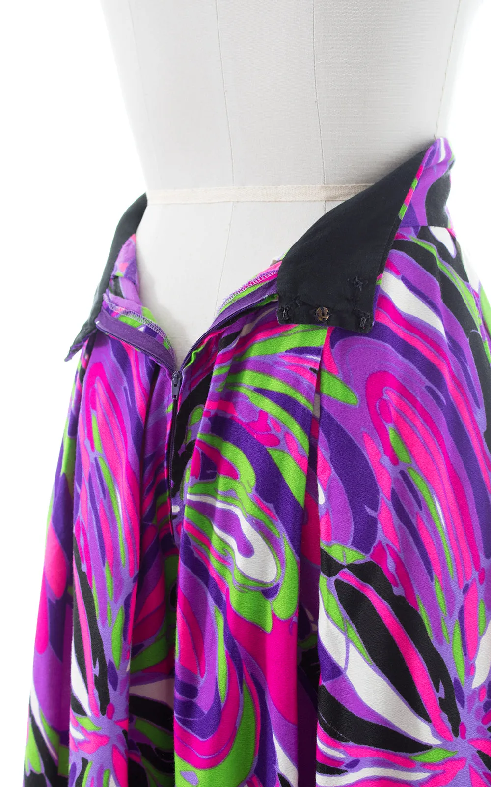 1970s Psychedelic Palazzo Pants | medium