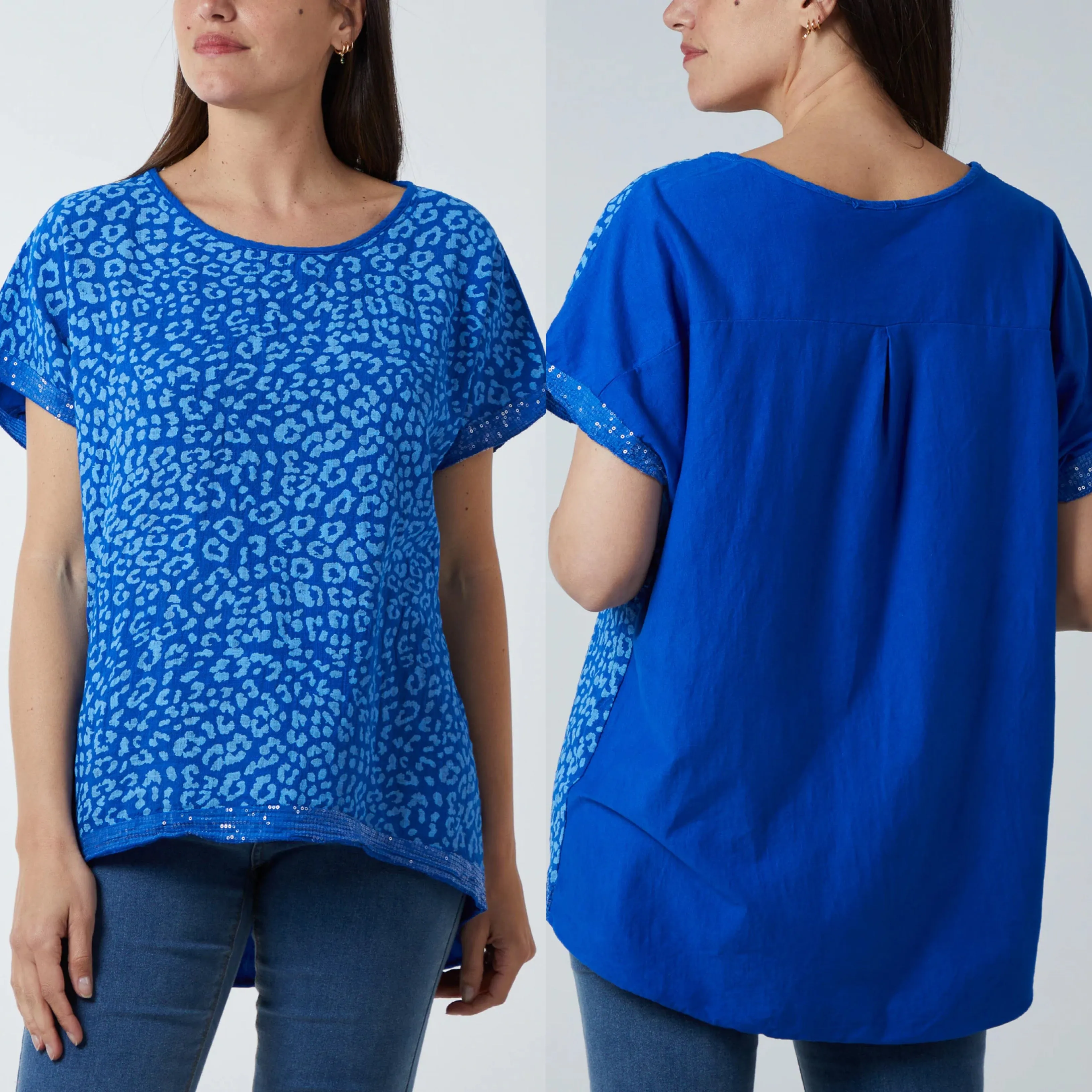 AMBER LEOPARD TOP