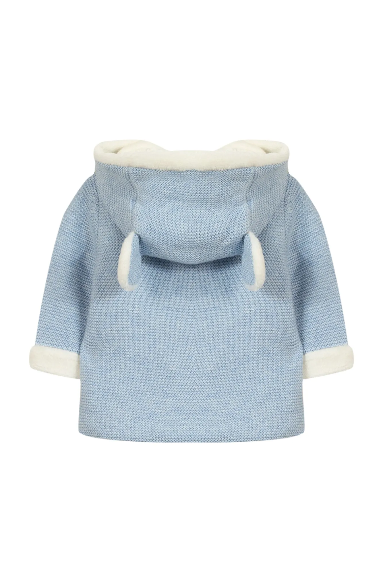 Coat - Sky Blue Knit