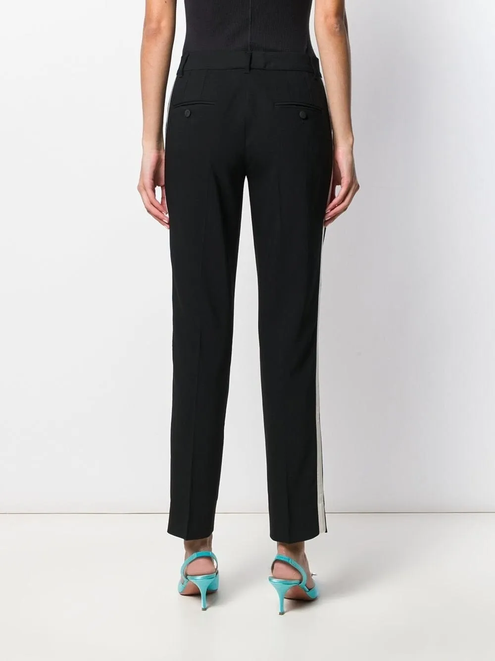 Contrast Band Pants