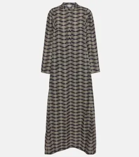Dries Van Noten Printed cotton poplin maxi dress