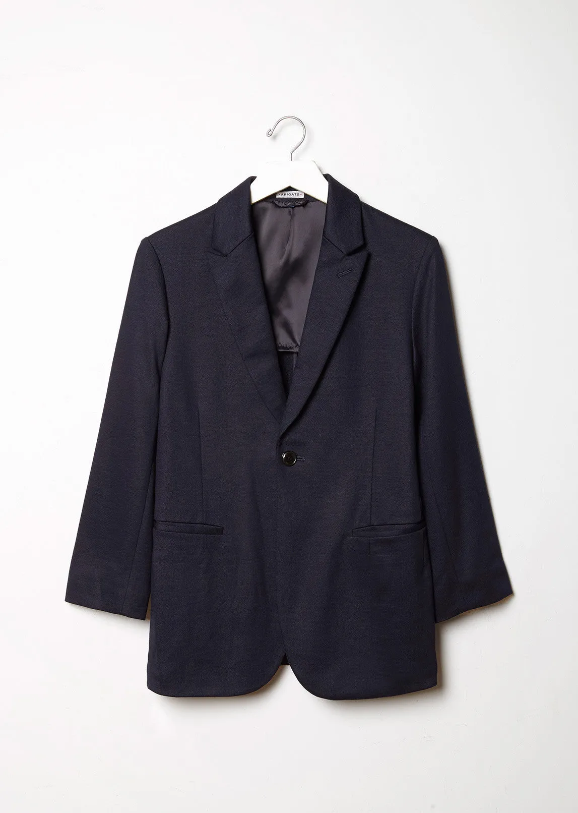 Glossy Sweat Long Jacket