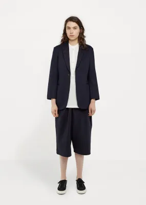 Glossy Sweat Long Jacket