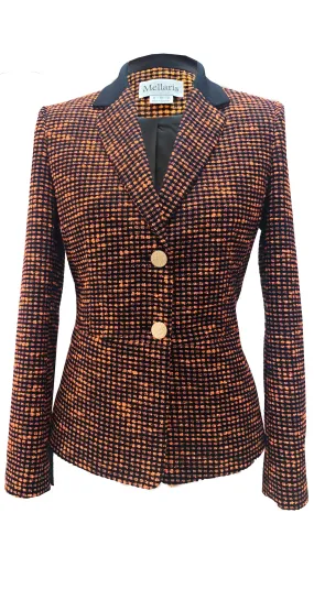 Henley Jacket JKT170B Orange Metallic Tweed