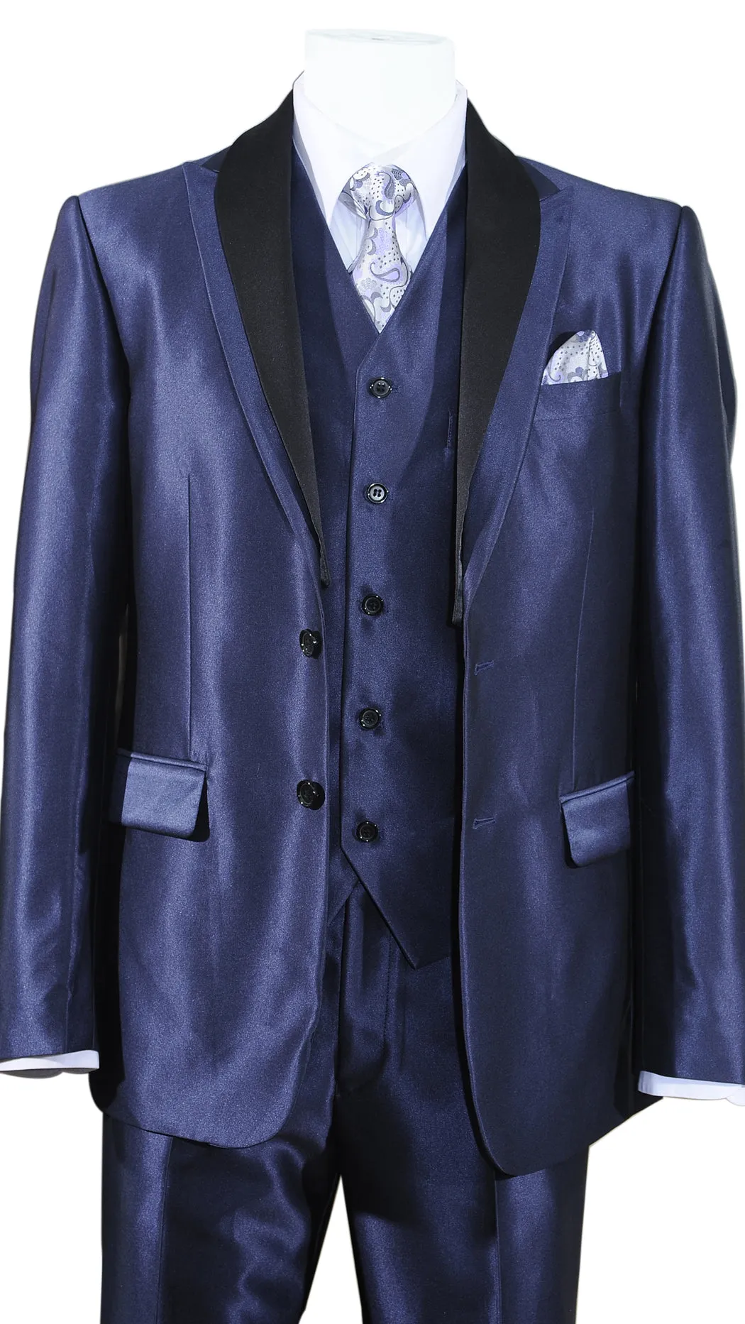 Milano Moda 5702v5-N Mens Suit