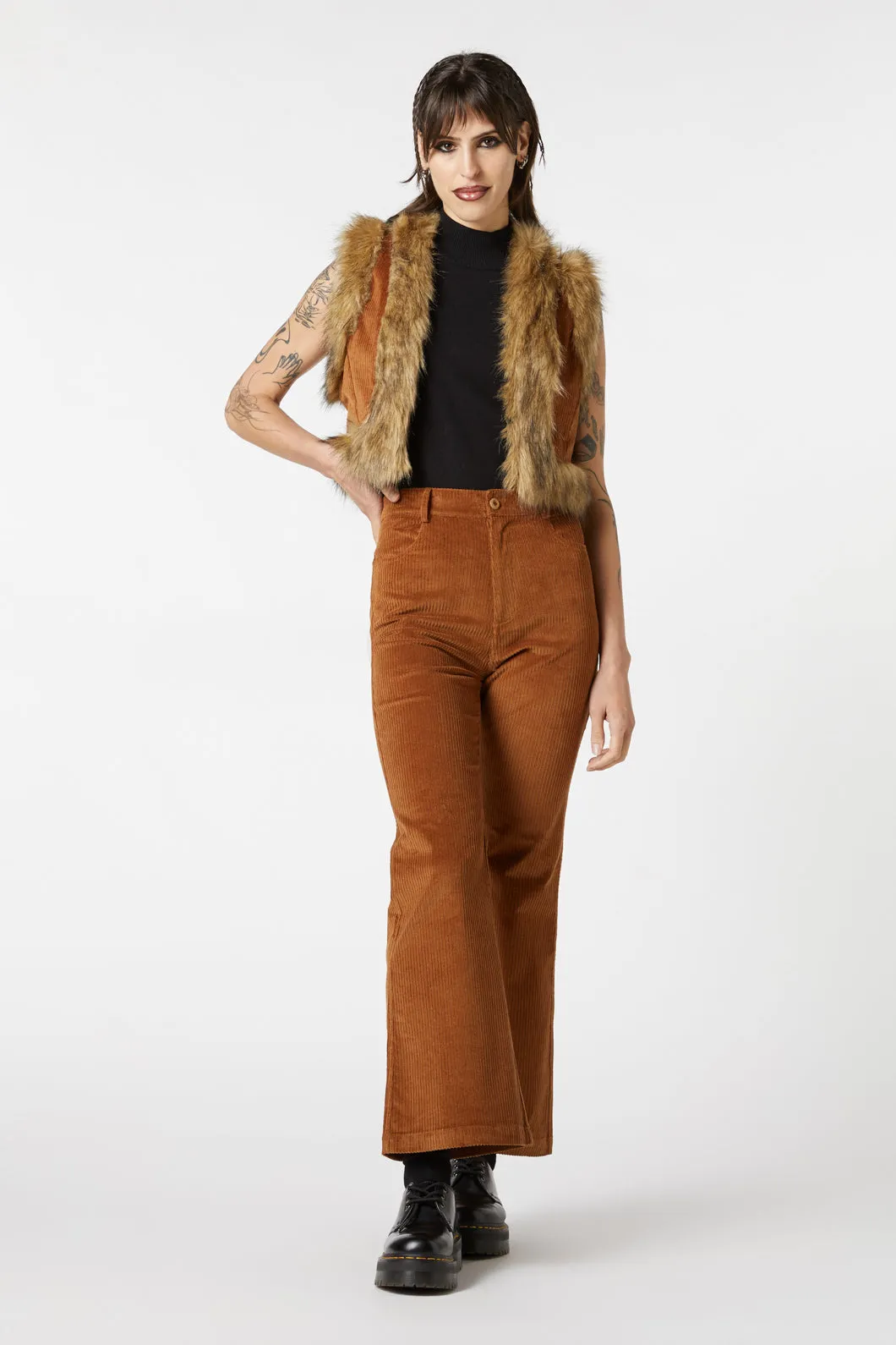 Moss Cord Vest