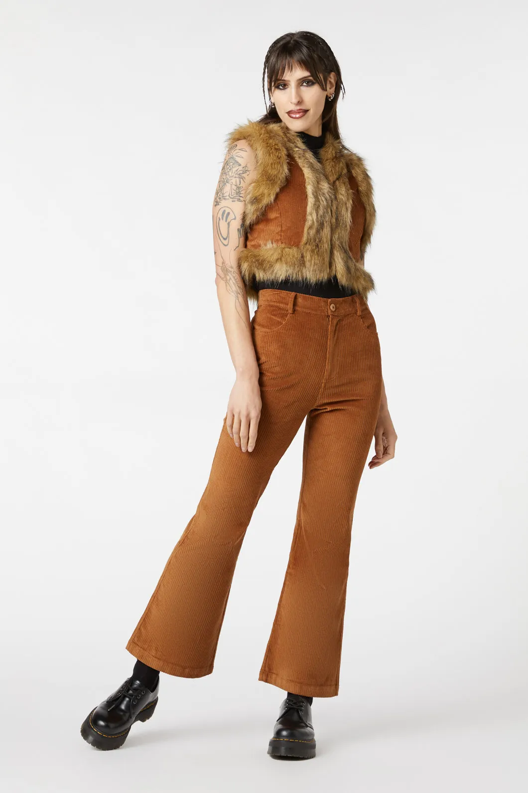 Moss Cord Vest