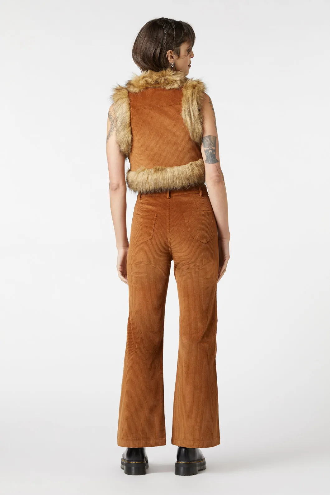 Moss Cord Vest