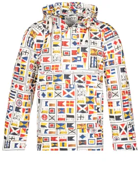 Rough Weather Flag Anorak Cream