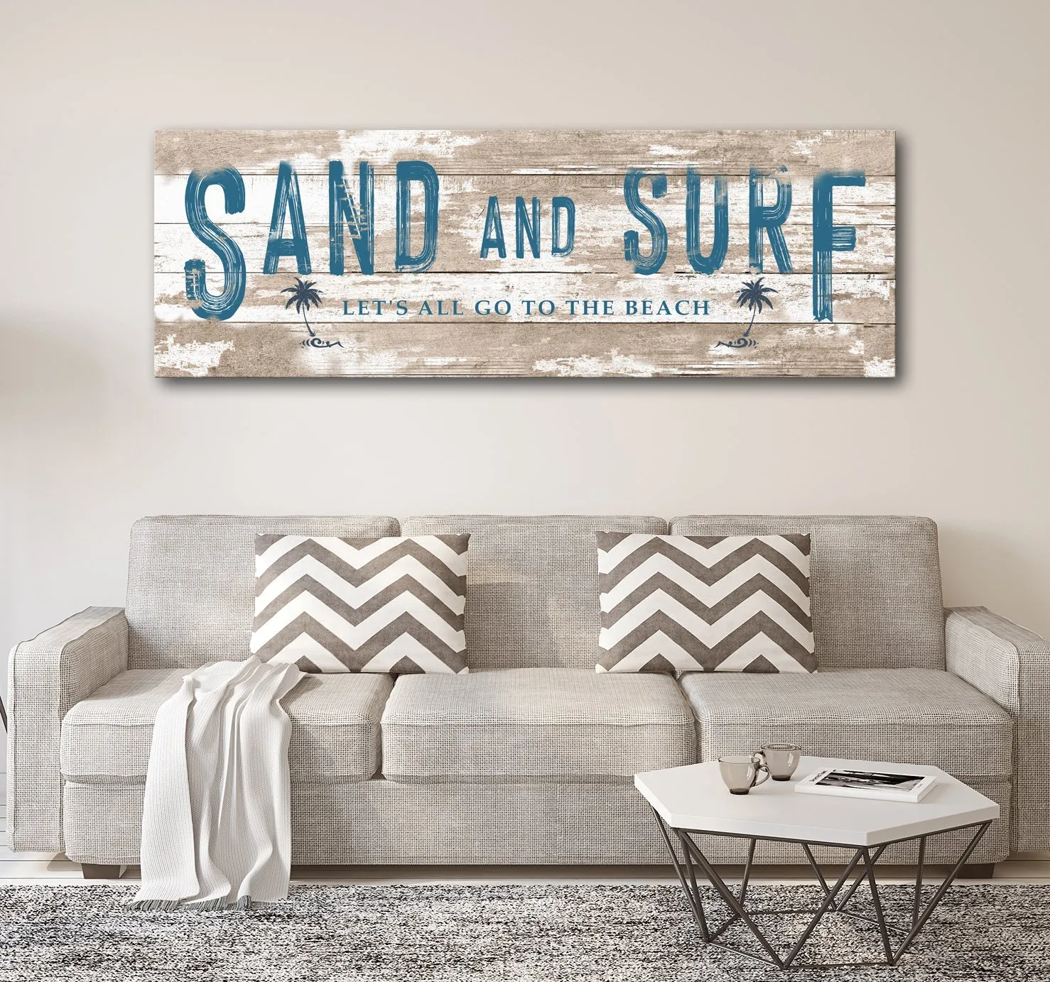 Sand And Surf Sign (Free Shipping)
