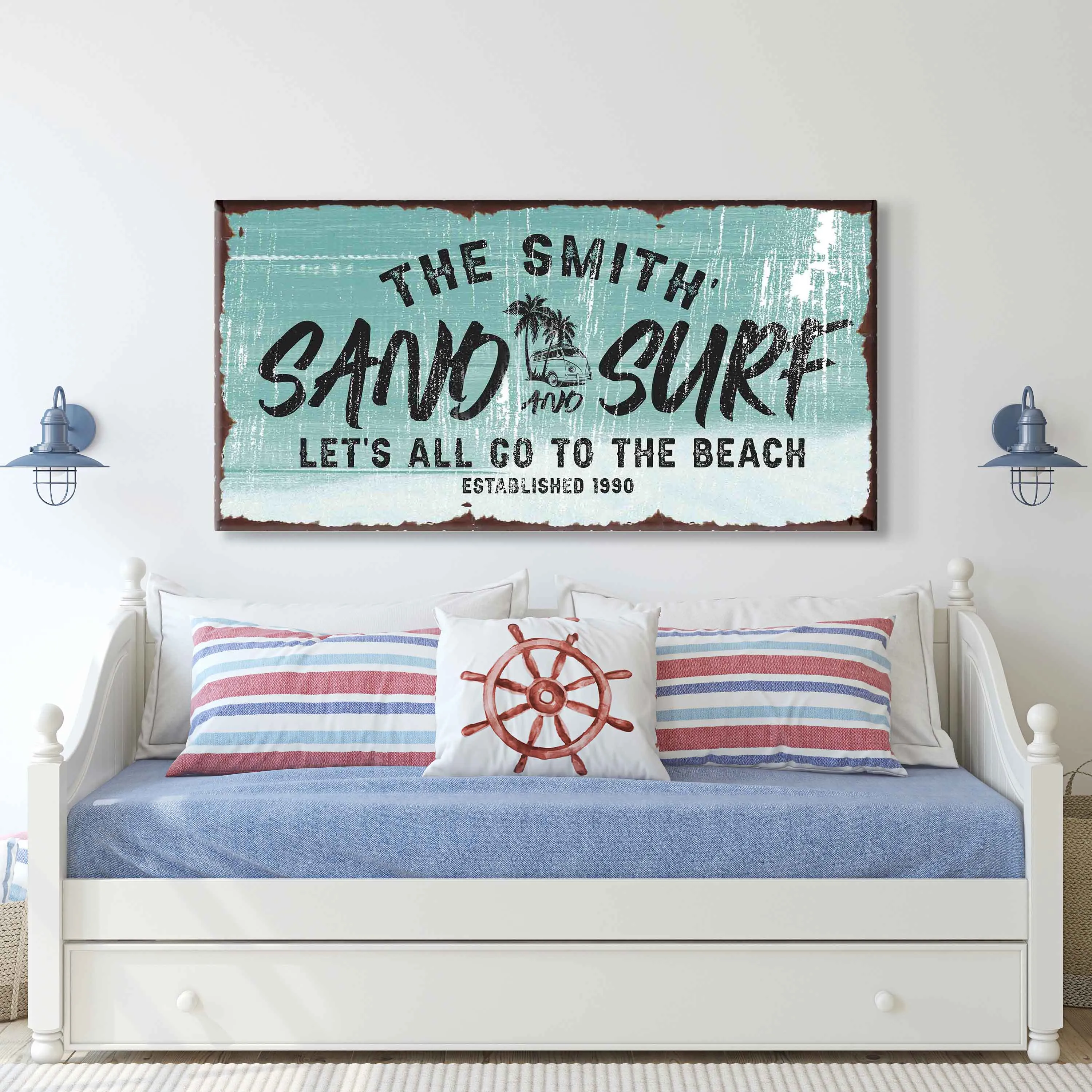 Sand and Surf Sign II
