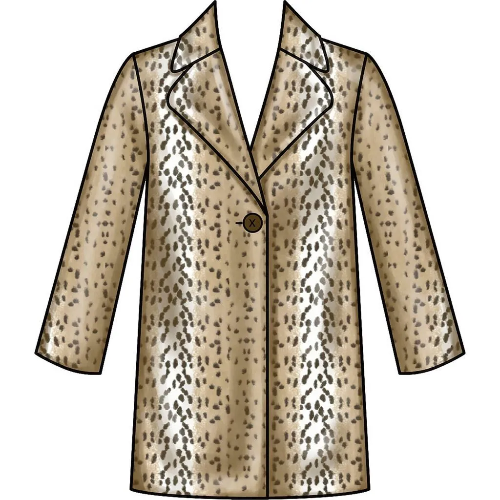 Simplicity Sewing Pattern S9027 Children's & Girls' Lined Coat