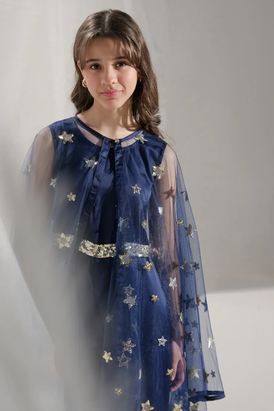 Sitara - 2 pcs Jumpsuit   Long Cape