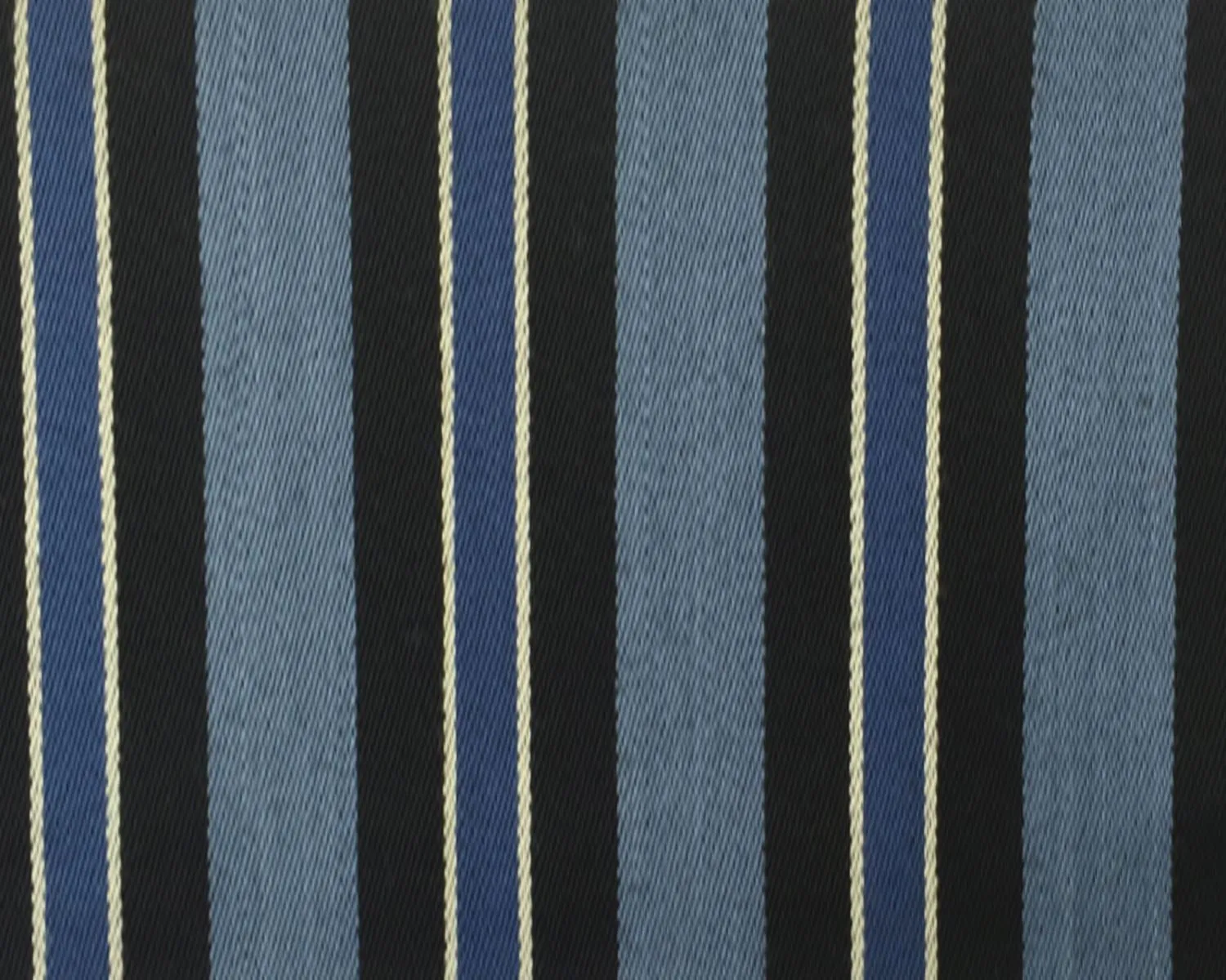 Sky Blue, Blue, Black And White Blazer/Boating Stripe 1 3/4'' Repeat Jacketing