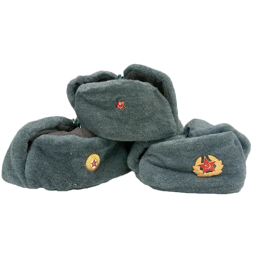 Soviet Ushanka With Badge