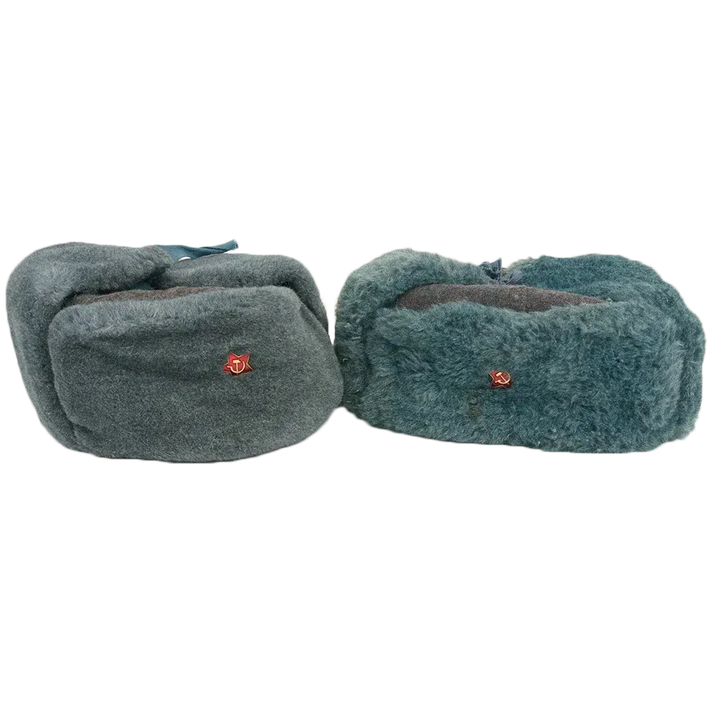 Soviet Ushanka With Badge