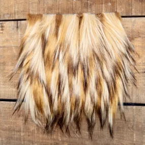 Toffee Latte Lux Faux Fur 6-inch Pre-cut Square